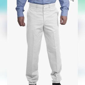   RED Kap Men's Stain Resistant, Flat Front Work Pants NWOT Size 34-32